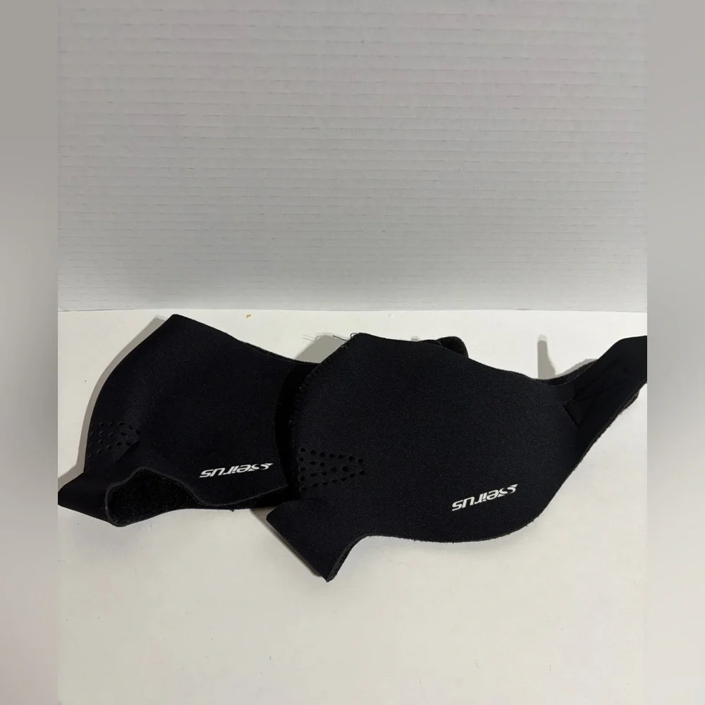 Lot 2 Seirus Unisex Comfort Masque Mask Small Youth Neoprene Black Ski Snowboard